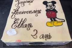 Gâteau FRAMBOISIER "Mickey"